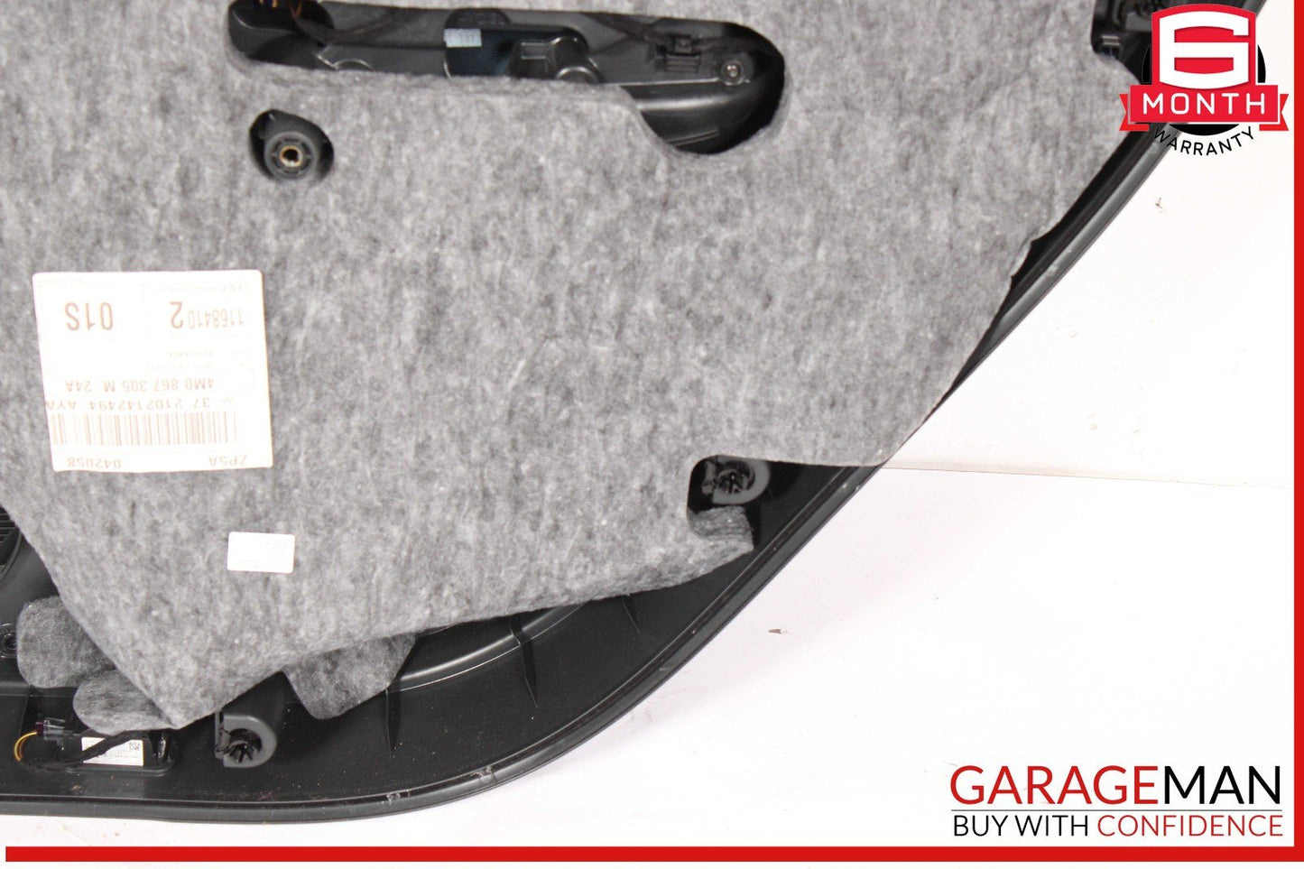 20-24 Audi Q7 Rear Left Driver Side Interior Door Panel Trim OEM