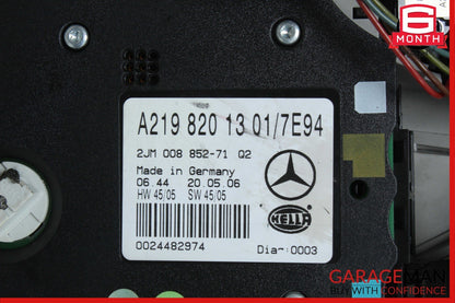 06-11 Mercedes W219 CLS550 CLS500 Dome Light Lamp Switch Gray 2198201301 OEM