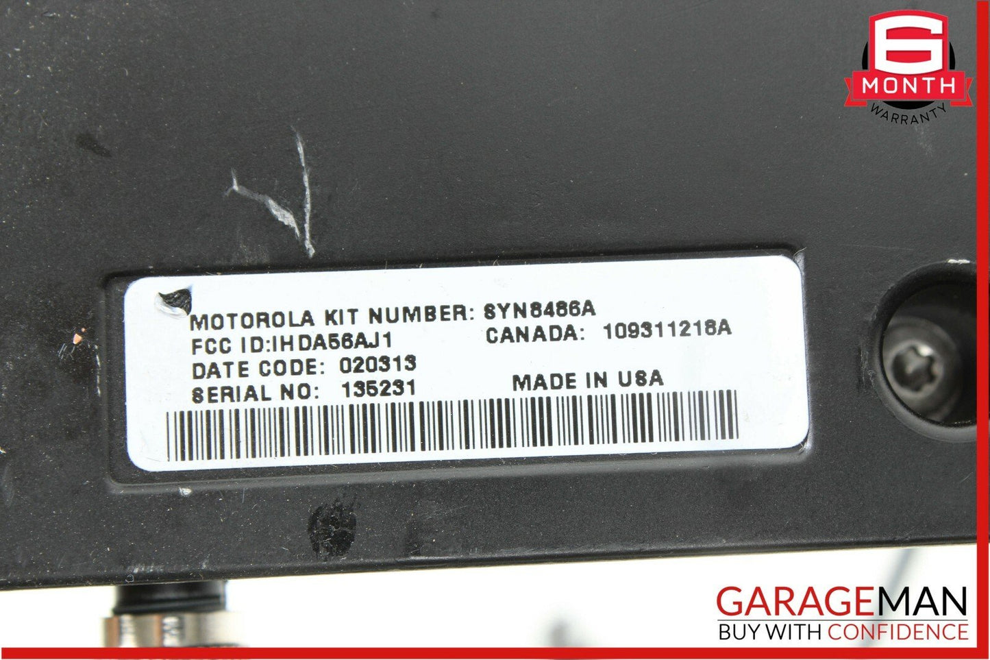 03-06 Mercedes R230 SL500 Antenna Amplifier Booster Module OEM