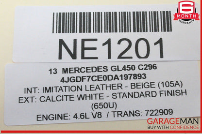 13-16 Mercedes X166 GL450 Park Assist Parktronic Sensor Control Module Unit OEM