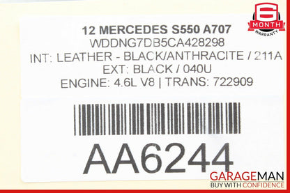 07-13 Mercedes S550 CL600 Front Right Upper Control Arm w/ Height Level Sensor