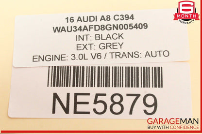 11-18 Audi A8 S8 Gateway Interface Computer Control Module Unit 4H0907468AG OEM