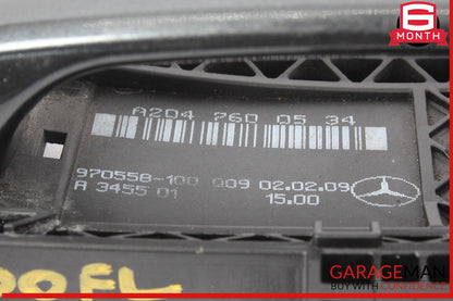 08-11 Mercedes W204 C300 Front Left Side Exterior Door Handle 2047600534 OEM