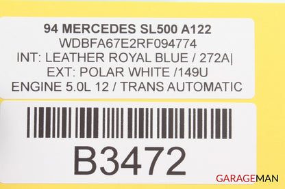 90-02 Mercedes R129 SL320 Front Left Side Headlight Head Light Wiper Motor OEM