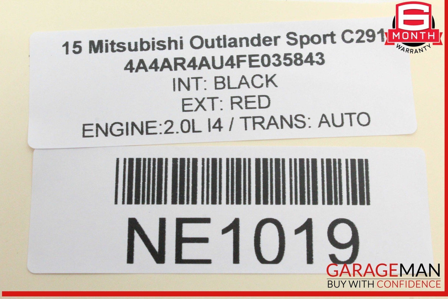 11-24 Mitsubishi Outlander Sport Front Right Passenger Side Seat Belt Seatbelt