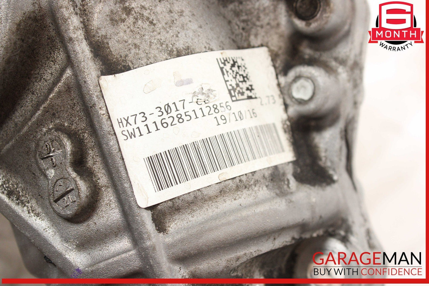16-20 Jaguar XF Front Differential Diff Axle Carrier 2.73 OEM
