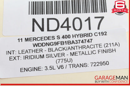 10-13 Mercedes W221 S400 Hybrid Distronic Adaptive Cruise Control Module OEM