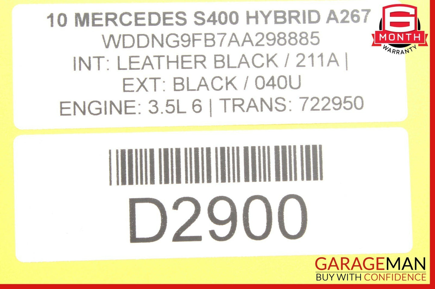 10-13 Mercedes W221 S400 S550 S63 AMG Rear Parktronic Control Module Q01 OEM