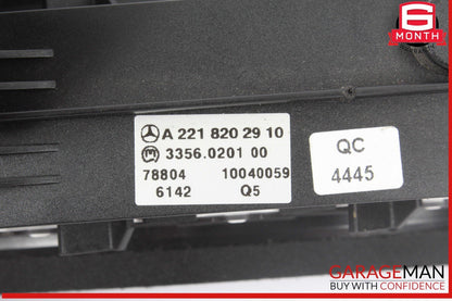 07-14 Mercedes W221 S550 CL550 Dashboard Instrument Cluster Dash Control Switch