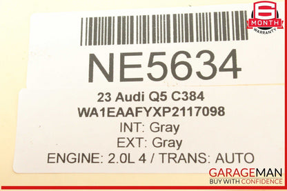 18-24 Audi Q5 SQ5 Rear Left Driver Side Upper Control Arm 80A505397A OEM