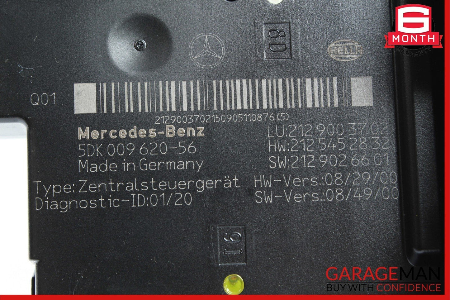 10-11 Mercedes W212 E350 E550 Rear SAM Module Fuse Box Relay 2129003702 OEM