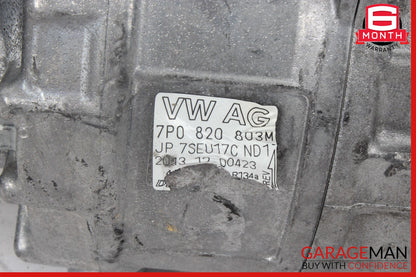 11-17 Porsche Cayenne 958 AC A/C Air Conditioning Compressor Pump OEM