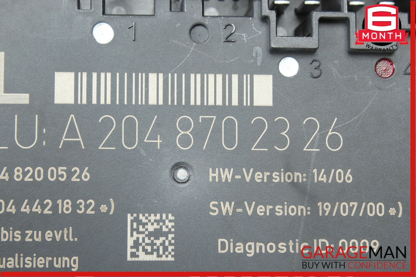 08-14 Mercedes W204 C300 C63 AMG Rear Left Side Door Controller Module Unit