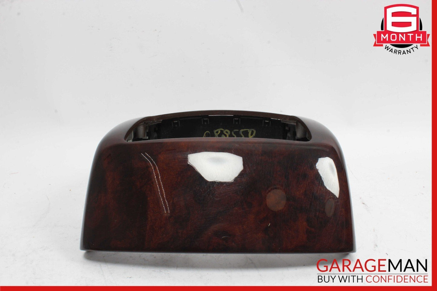 07-13 Mercedes W221 S550 S63 AMG Center Console Rear AC Control Trim Bezel Wood