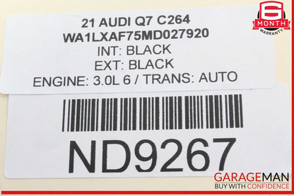 17-24 Audi Q7 Q5 Rear Left / Rear Right Upper Forward Control Arm 4M0505361G OEM