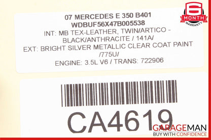 07-13 Mercedes W221 S550 S400 S63 AMG Rear Right Or Left Window Control Switch