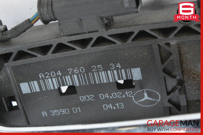 12-14 Mercedes C250 Keyless Go Rear Left Exterior Door Handle w/ Actuator Latch