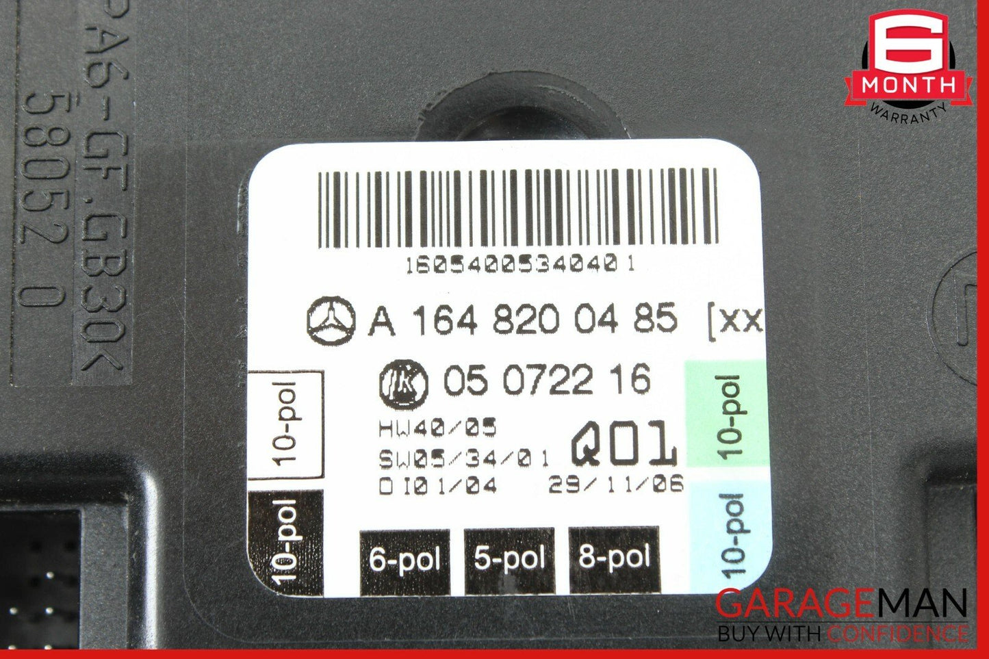 06-12 Mercedes X164 GL450 Front Right Passenger Door Control Module OEM
