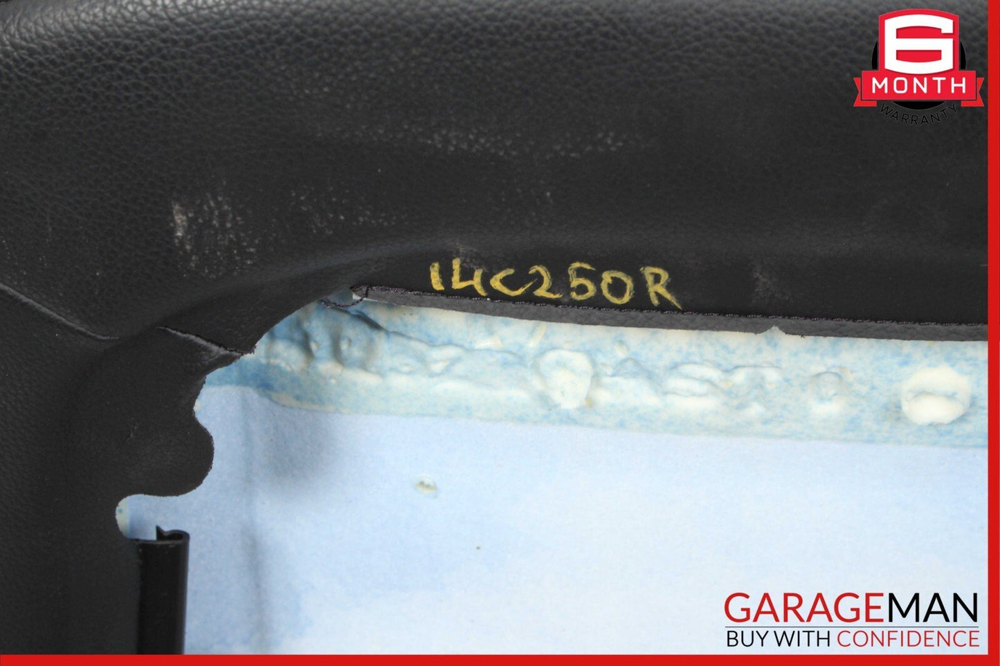 08-14 Mercedes W204 C300 Sedan Front Right Top Upper Seat Cushion Anthracite