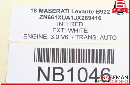 17-20 Maserati Levante M161 AWD 3.0L Front Drive Shaft Driveshaft Axle OEM