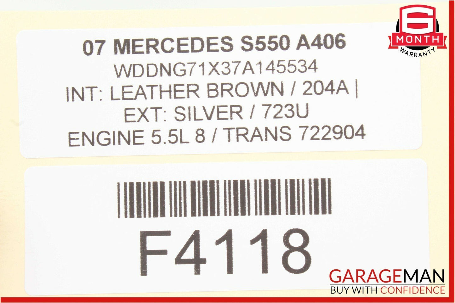 07-13 Mercedes W221 S550 S600 Front Left Seatbelt Tensioner Receiver Buckle OEM