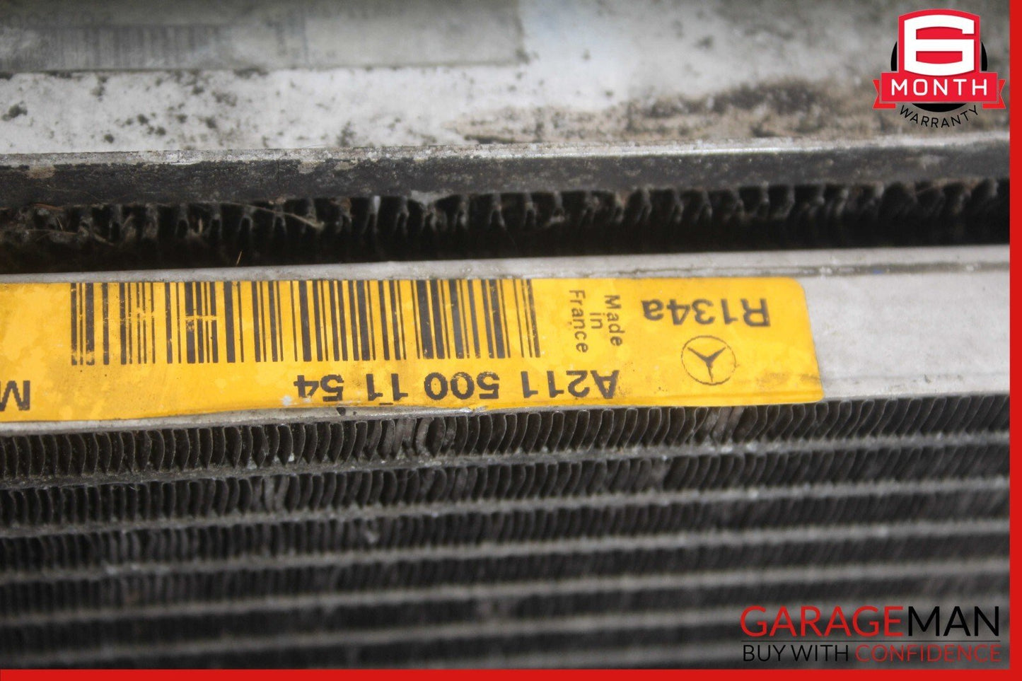 03-09 Mercedes E350 CLS500 Engine Motor Cooling Fan Radiator A/C  Condenser Assy