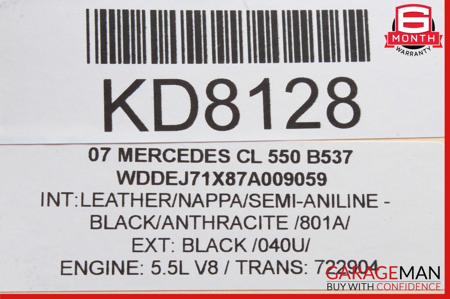 07-14 Mercedes W216 CL550 S63 Voice Language Communication Control Module OEM
