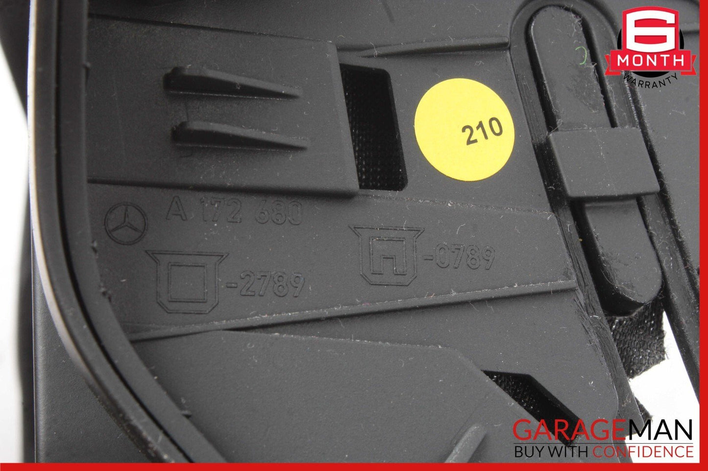12-16 Mercedes R172 SLK350 SLK250 Steering Column Surround Trim Cover Black