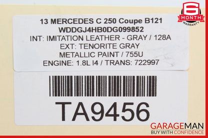 12-15 Mercedes W204 C250 SLK250 A/C Air Conditioning Compressor 0032308511 OEM