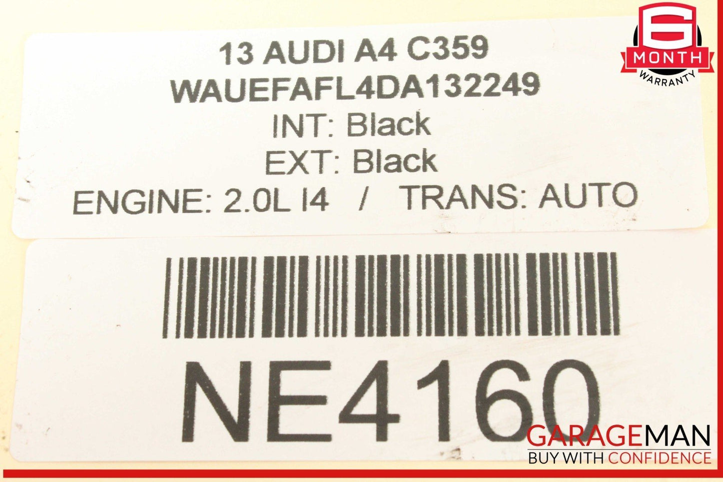 09-18 Audi A4 A6 A7 Rear Left Driver Side Lower Forward Control Arm 8K0501529L