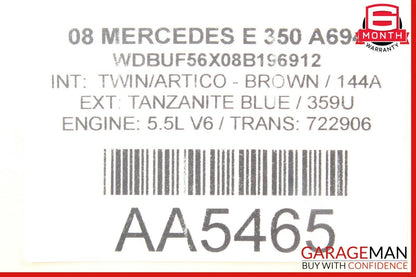 03-09 Mercedes W211 E320 E350 E500 Front Left Side Door Lock Latch Actuator OEM
