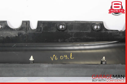 08-14 BMW X6 Left Driver Side Rocker Panel Skirt Molding Black OEM