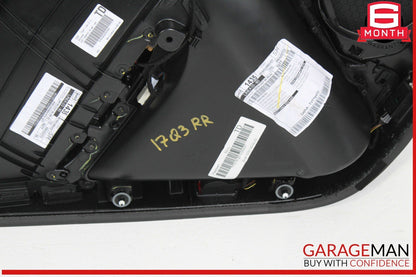15-18 Audi Q3 Rear Right Passenger Side Interior Door Trim Panel OEM