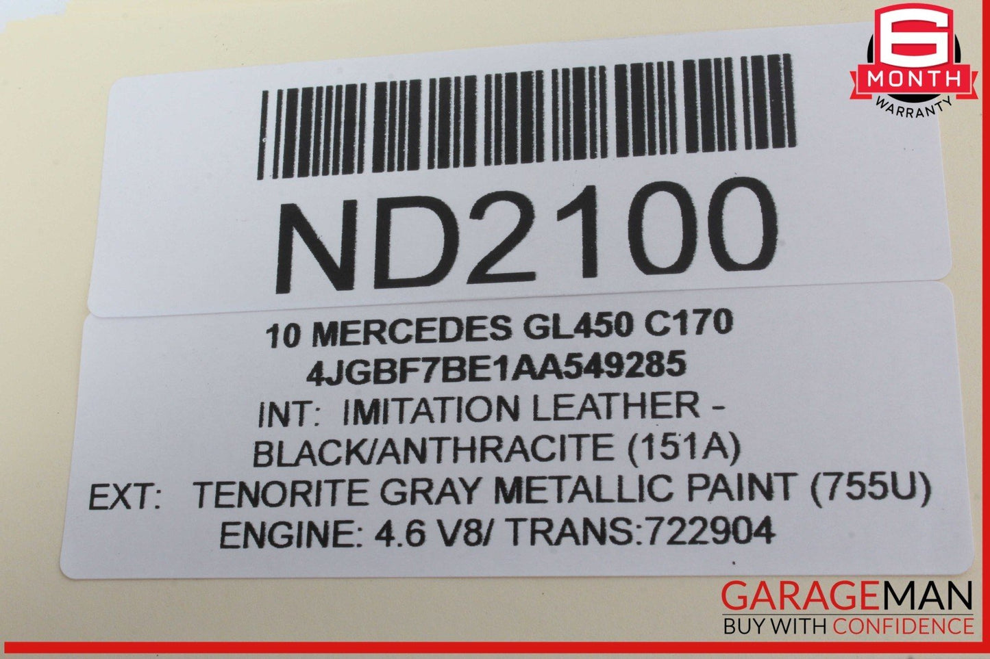 Mercedes X164 GL450 ML350 Voice Communication Control Module 2048202085 OEM