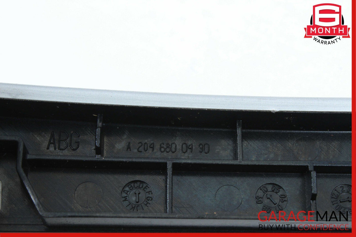 08-14 Mercedes W204 C250 C300 C350 AC A/C Climate Control Switch Trim Bezel