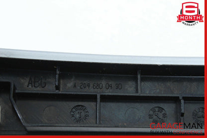 08-14 Mercedes W204 C250 C300 C350 AC A/C Climate Control Switch Trim Bezel
