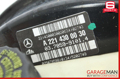 07-09 Mercedes W221 S550 S450 Brake Master Cylinder Power Booster 2214300030 OEM