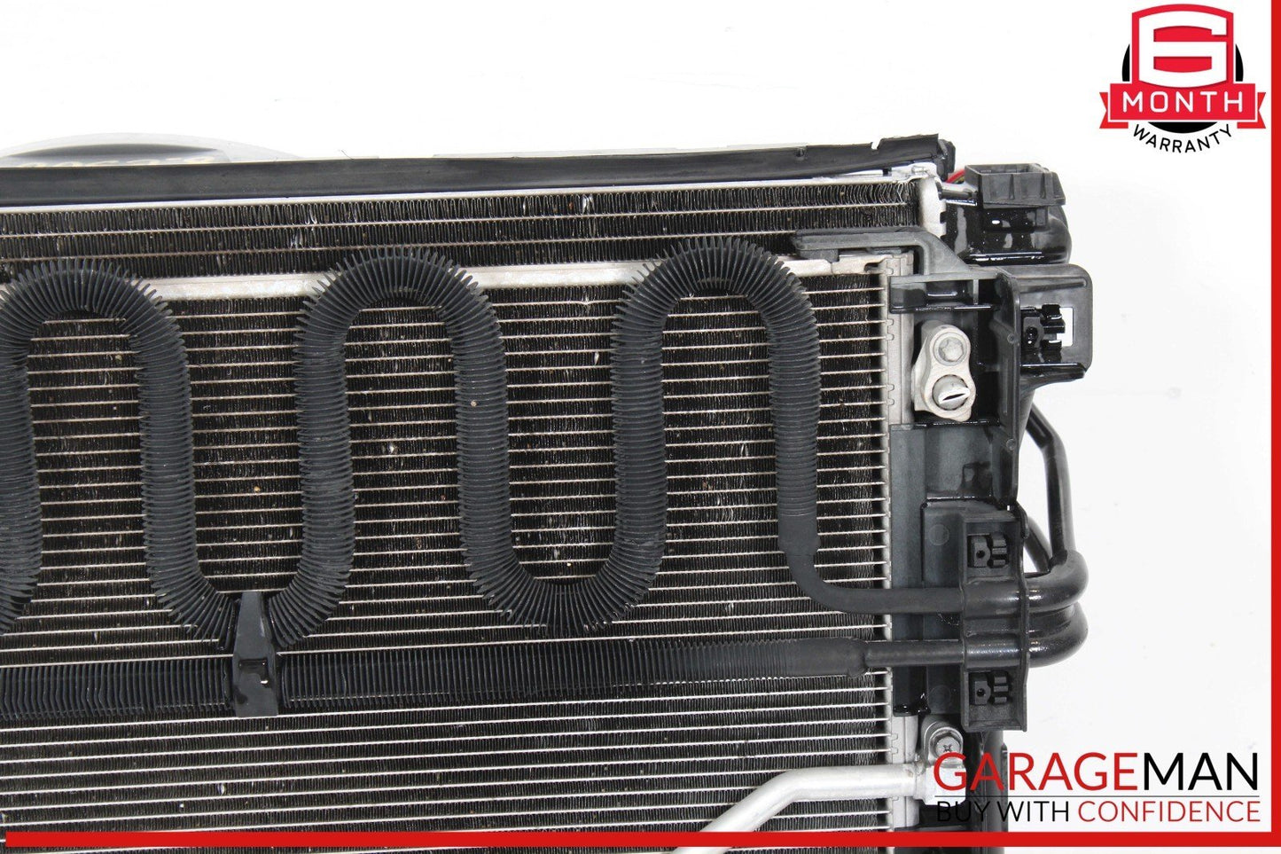 08-14 Mercedes W204 C300 Engine Motor Cooling Radiator AC A/C Condenser Assy OEM