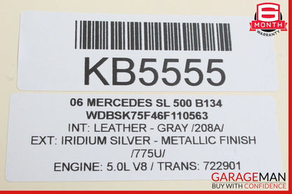 Mercedes SL500 SLK280 CL500 S430 E320 CLK500 Anti Theft Alarm Module Unit