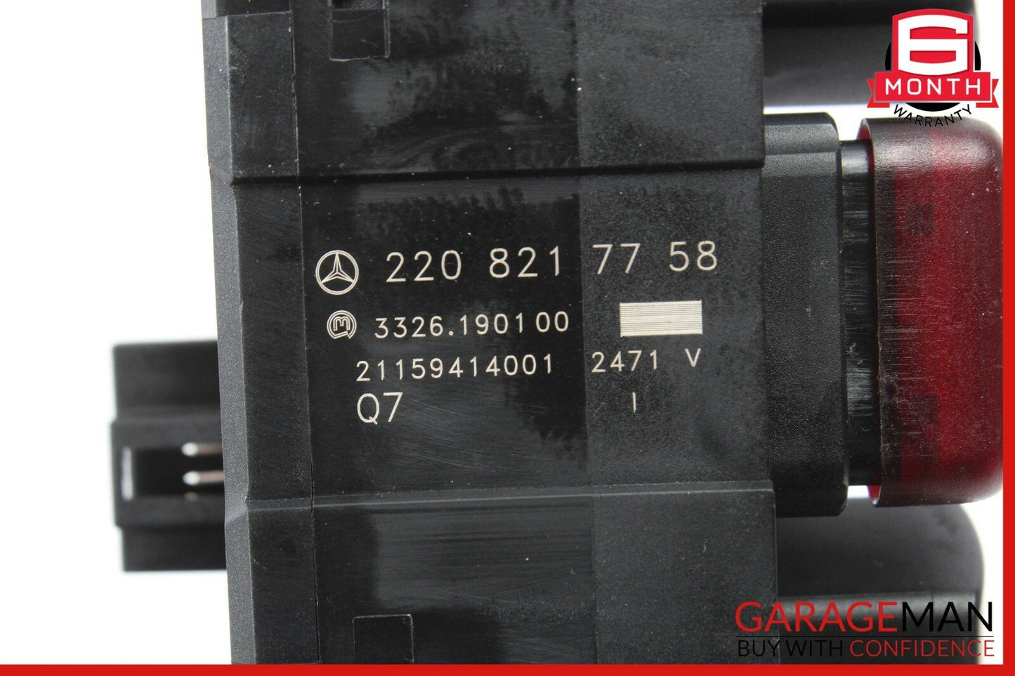 03-06 Mercedes W220 S430 S500 Dashboard Center Switch ESP Hazard Door Lock OEM