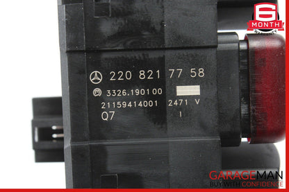 03-06 Mercedes W220 S430 S500 Dashboard Center Switch ESP Hazard Door Lock OEM