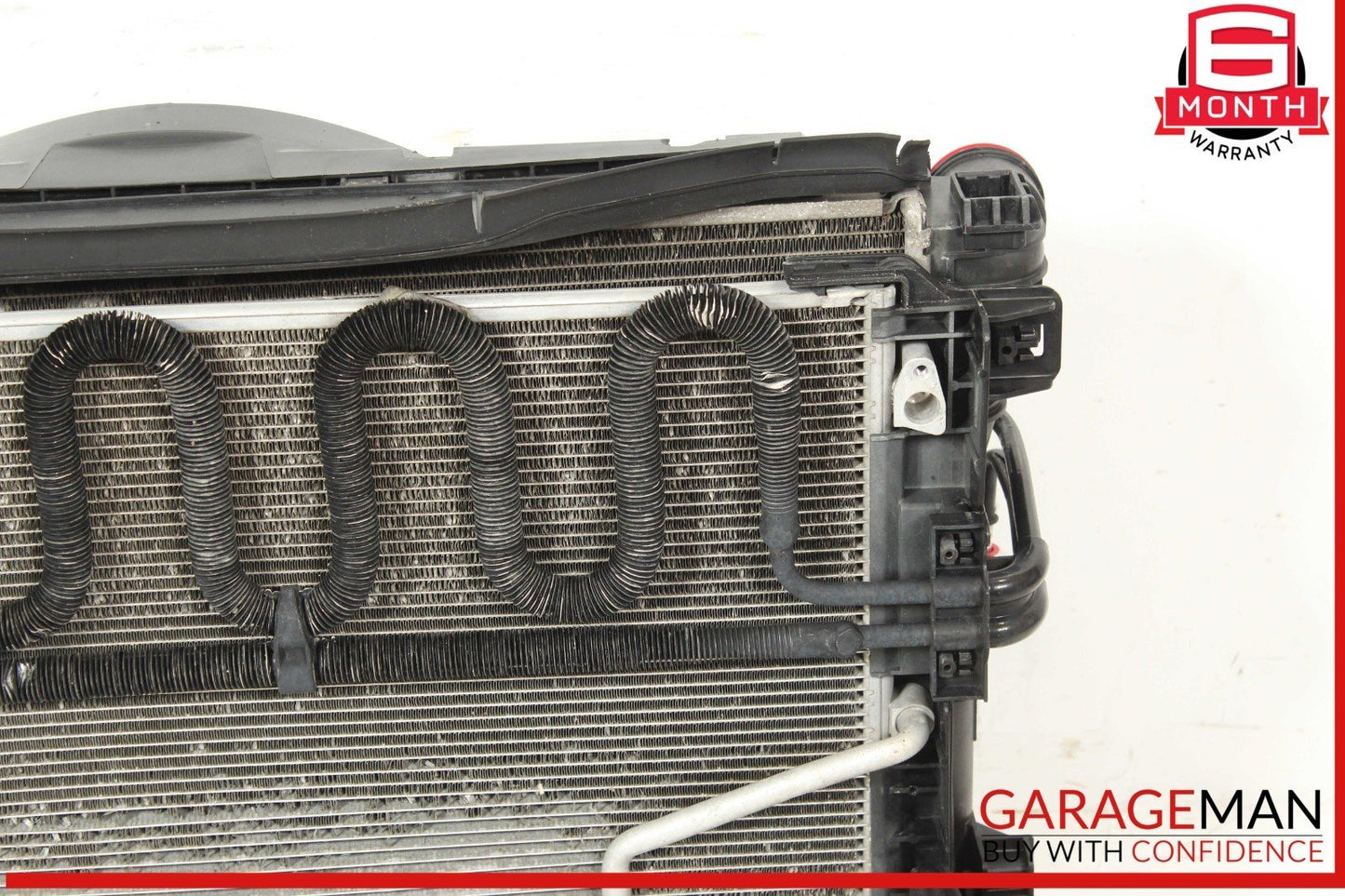 08-17 Mercedes W212 E350 C300 Engine Cooling Radiator A/C Air Condenser Assy OEM