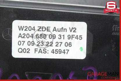 08-11 Mercedes W204 C300 Information Display Screen Monitor Cover Assembly OEM