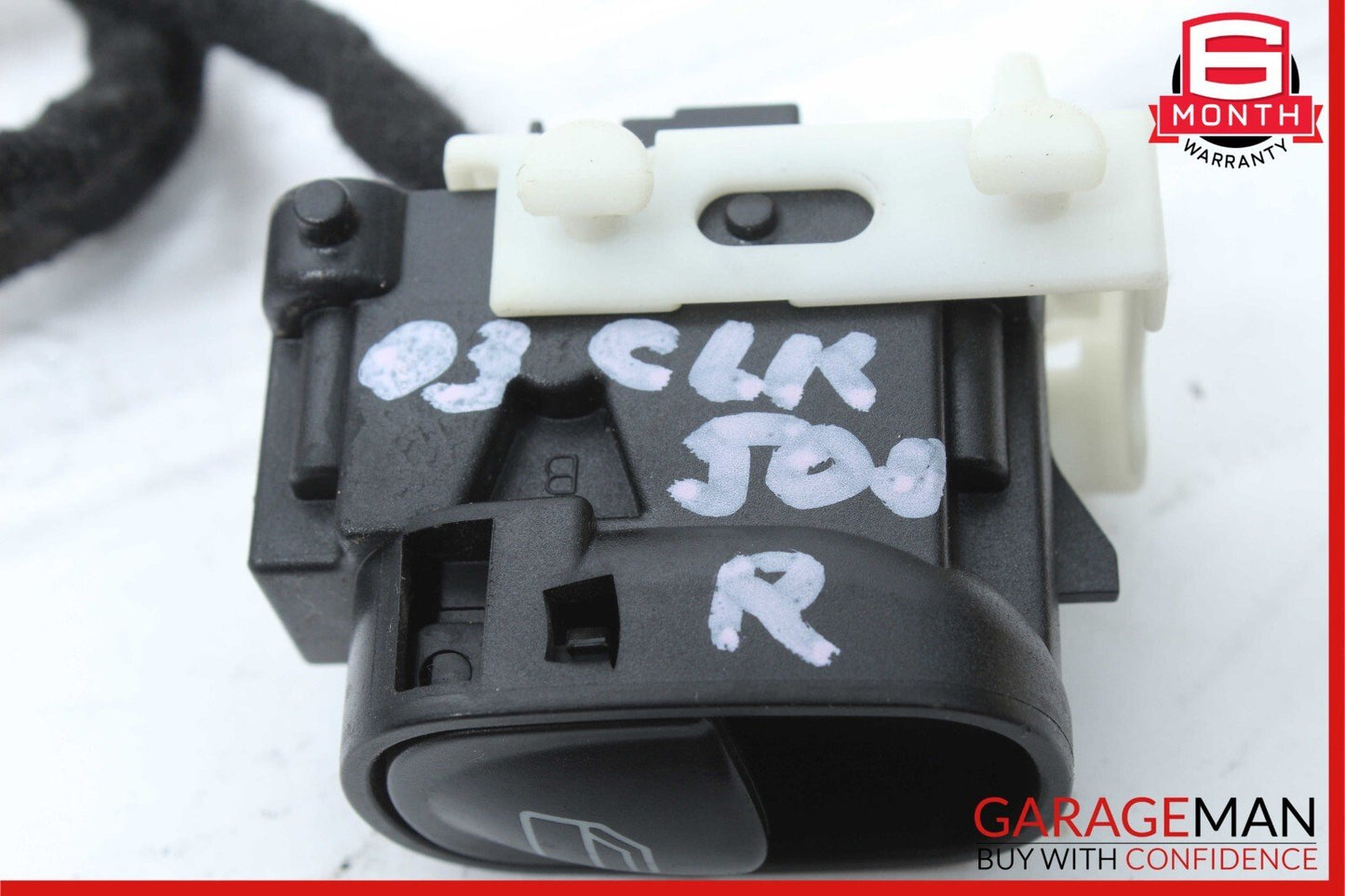01-09 Mercedes W209 CLK500 Rear Left Passenger Side Window Switch Button