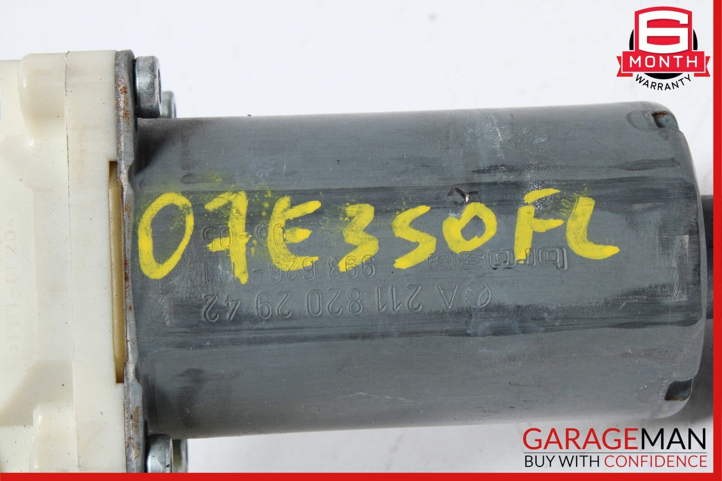 03-09 Mercedes W211 E550 E63 AMG Front Left Door Window Regulator Motor Unit
