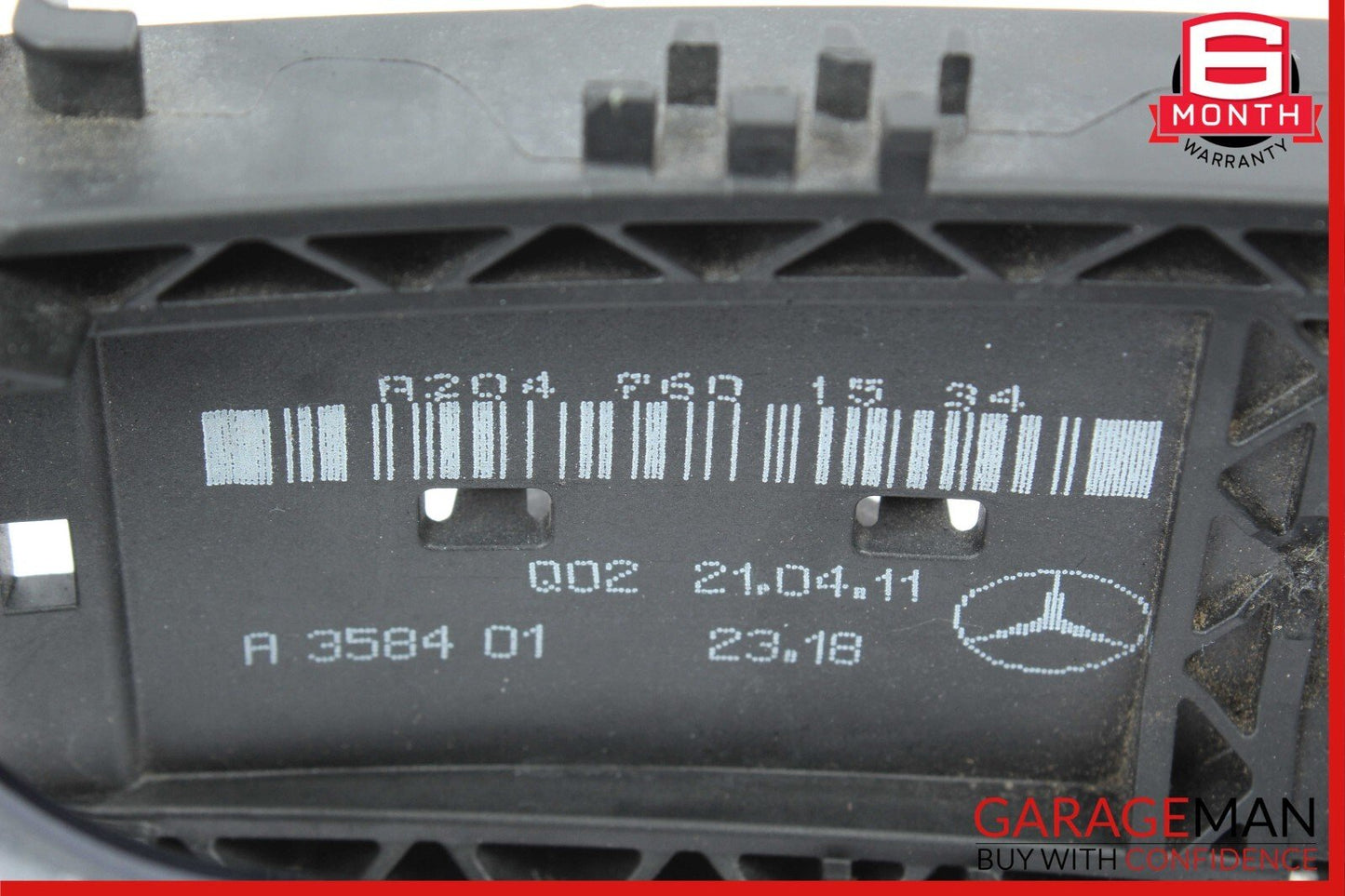 12-14 Mercedes W204 C250 C300 C63 AMG Front Left Side Exterior Door Handle Blue