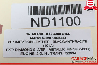15-20 Mercedes W205 C300 C350e Front Left Driver Side Seat Control Module OEM