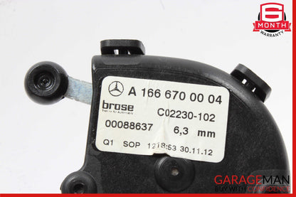 13-16 Mercedes X166 GL450 GL550 Rear Left Quarter Window Regulator Motor OEM