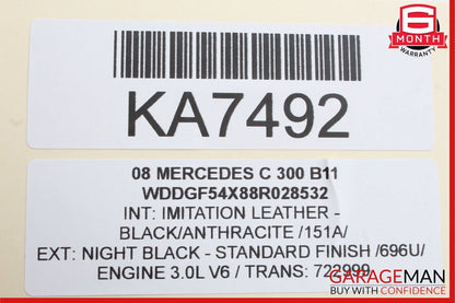 08-18 Mercedes W204 C300 CLS550 GLK350 Rear Left Side Door Control Module OEM