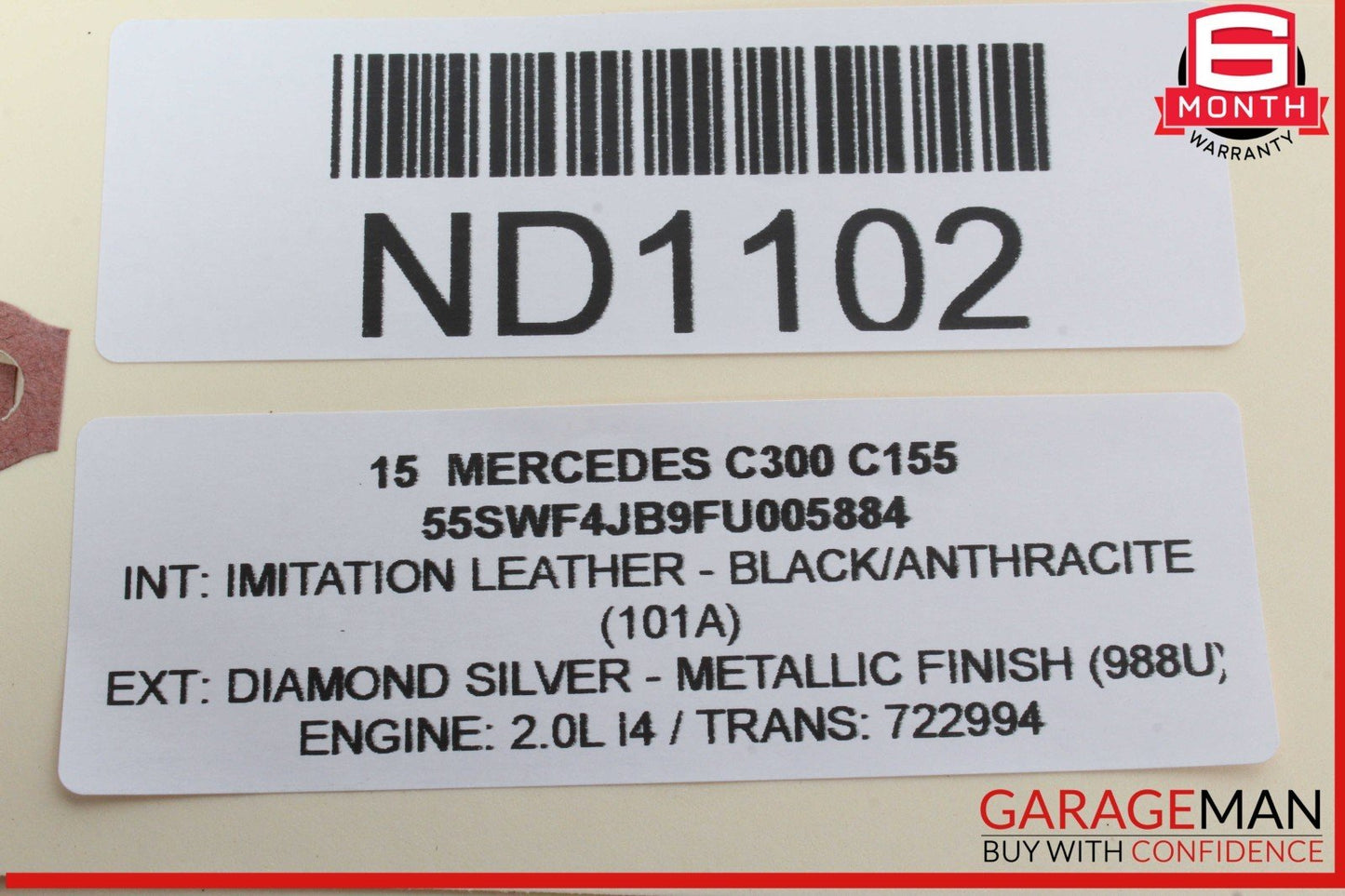 15-20 Mercedes W205 C300 Trunk Satellite Radio Receiver Control Module Unit OEM